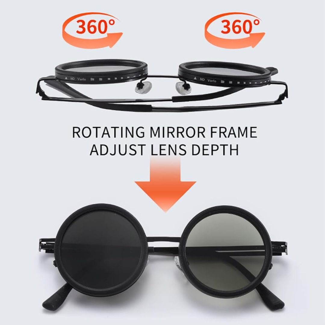 Adjustable sunglasses ND9/UV400