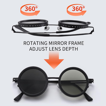 Adjustable sunglasses ND9/UV400
